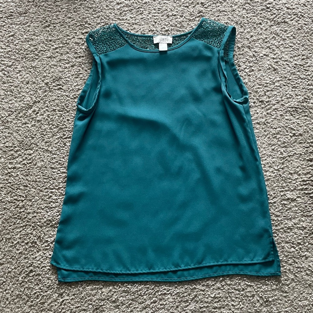 Teal LOFT petites tank.